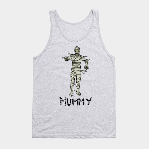 Mummy Tank Top by LoganJ